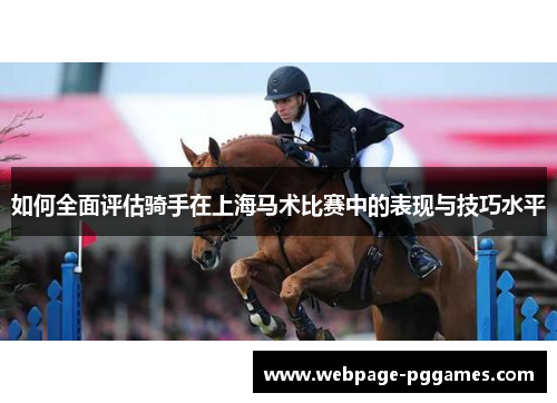 如何全面评估骑手在上海马术比赛中的表现与技巧水平