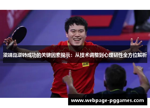 梁靖崑逆转成功的关键因素揭示:从技术调整到心理韧性全方位解析 梁靖崑逆转成功的关键因素揭示:从技术调整到心理韧性全方位解析