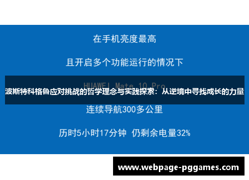 波斯特科格鲁应对挑战的哲学理念与实践探索:从逆境中寻找成长的力量 波斯特科格鲁应对挑战的哲学理念与实践探索:从逆境中寻找成长的力量